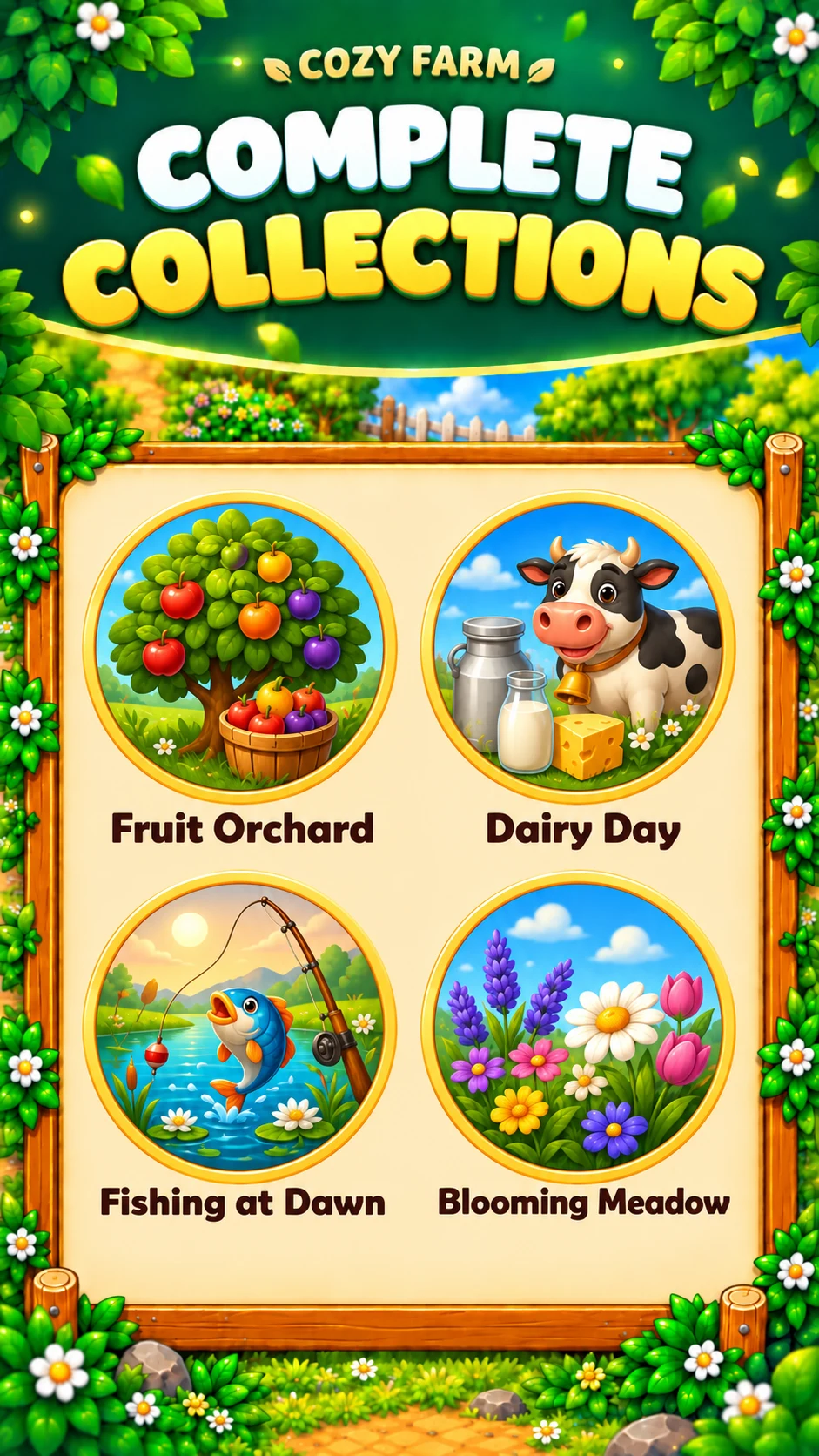 Cozy Farm: Match-3 Adventure screenshot