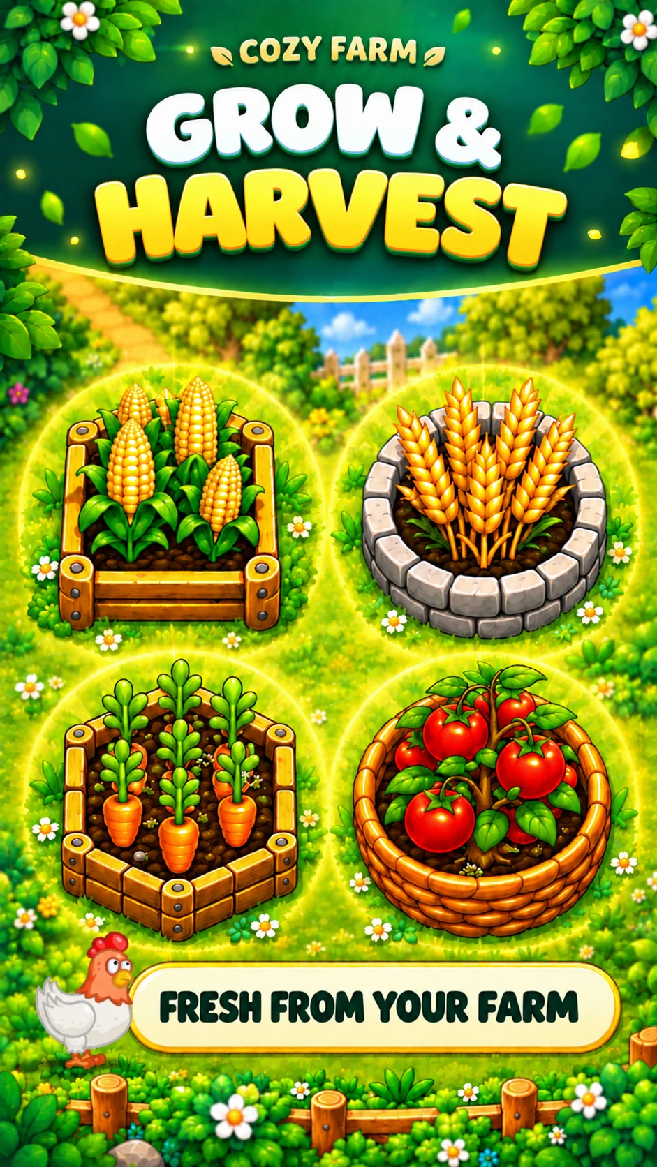 Cozy Farm: Match-3 Adventure screenshot